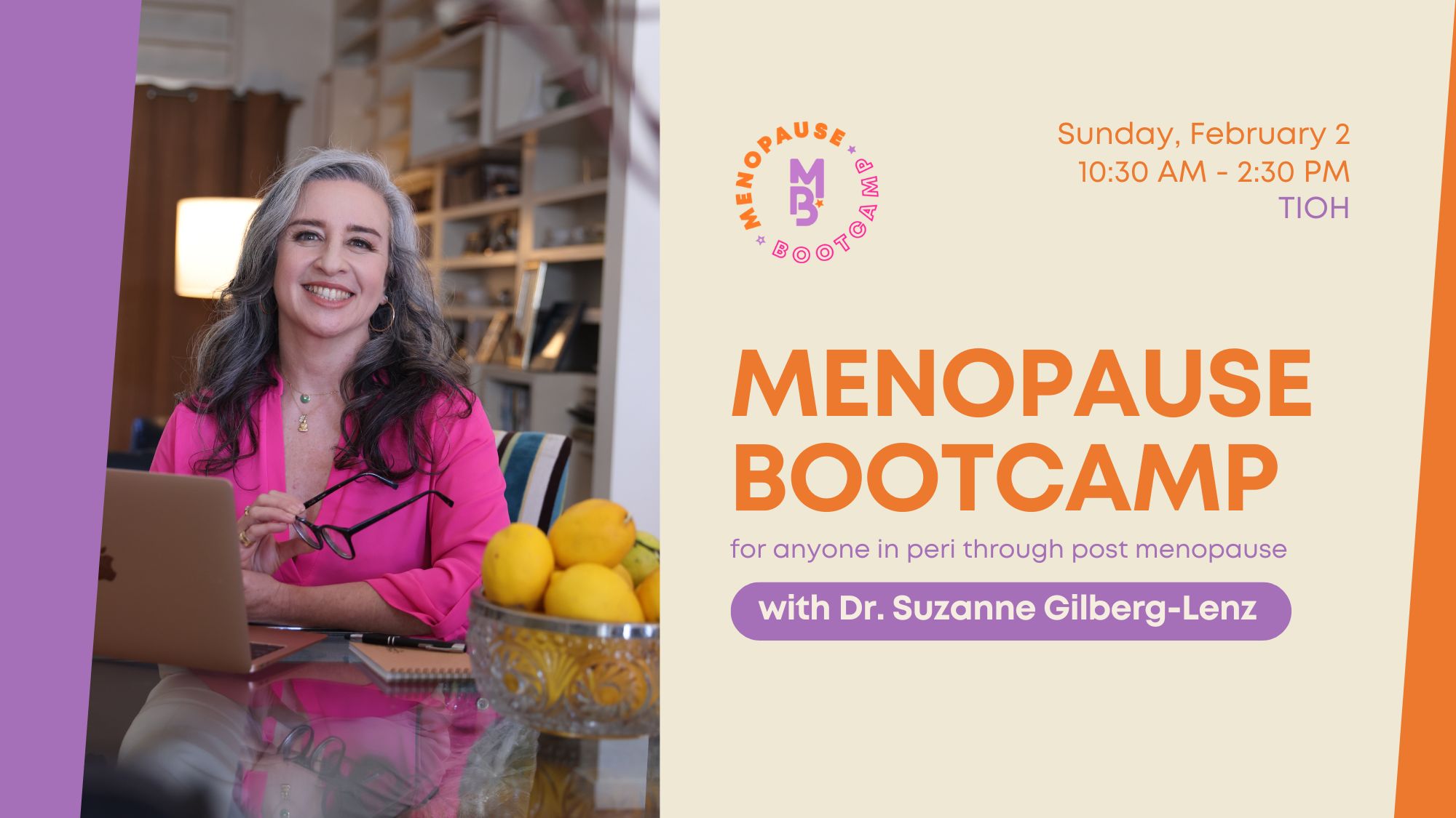 Menopause Bootcamp with Dr. Suzanne