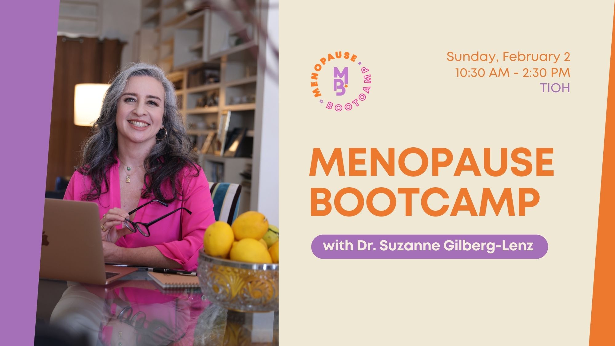 Menopause Bootcamp with Dr. Suzanne